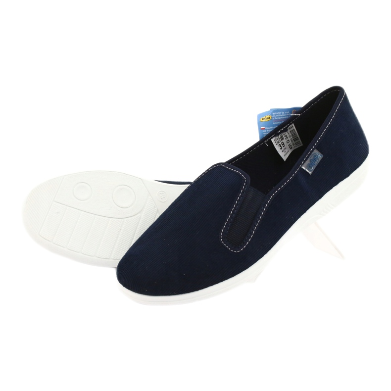 Scarpe in pvc per giovani Befado 401Q047 blu navy 3