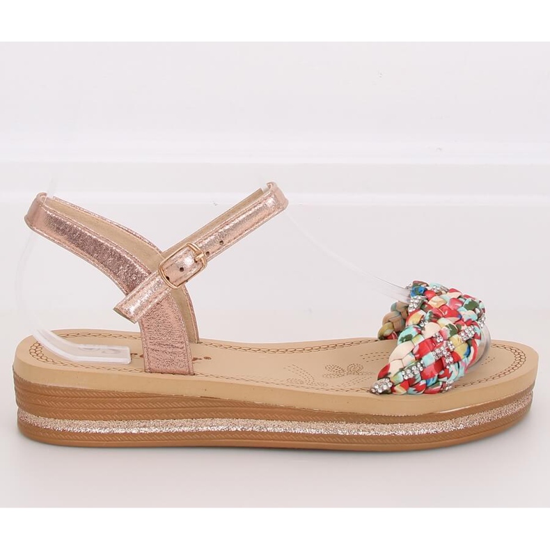 Sandali da donna champagne CK151P Champagne rosa 2