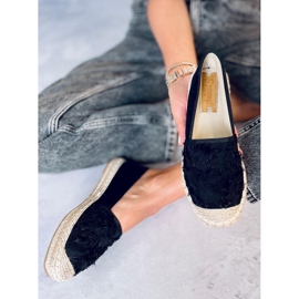 Espadrillas nere da donna BB29 Black nero 1