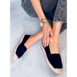 Espadrillas nere da donna BB29 Black nero 2