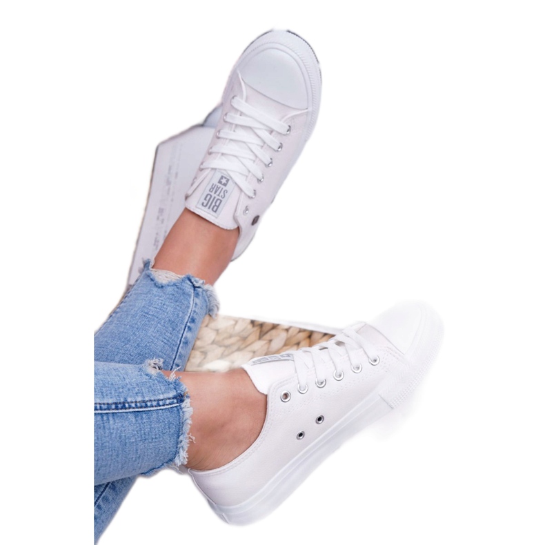 Sneakers Donna Big Star Bianche V274869 bianco 4
