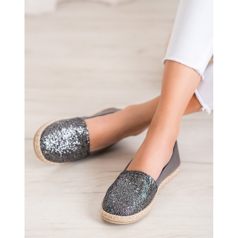 SHELOVET Slip lucidi grigio 1