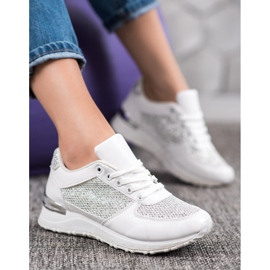 SHELOVET Scarpe sportive bianche alla moda bianco 1