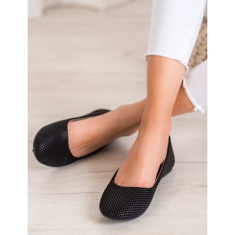 BAOLIKANG Ballerina nera con un motivo nero 1