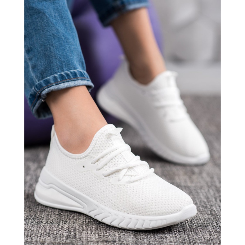 SHELOVET Sneakers in tessuto giallo 2