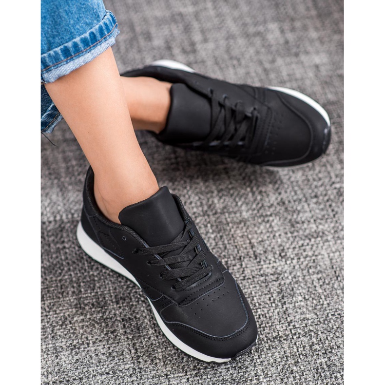 Camo Scarpe sportive nere classiche nero 1