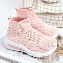 FRROCK Scarpe Sportive Bambino Alte Rosa Tobi 1