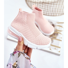 FRROCK Scarpe Sportive Bambino Alte Rosa Tobi 2