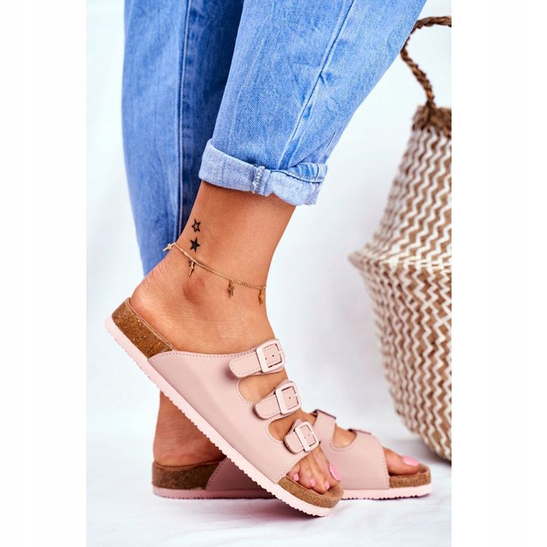 Ciabatte Donna Big Star Rosa Cipria FF274627 2