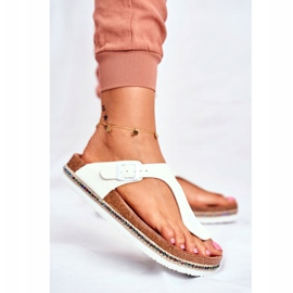 Infradito da donna Big Star White FF274631 bianca 1