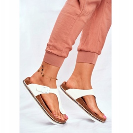 Infradito da donna Big Star White FF274631 bianco 2