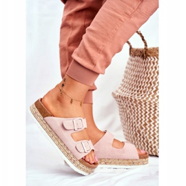 Pantofole da donna Big Star Rosa FF274669 2