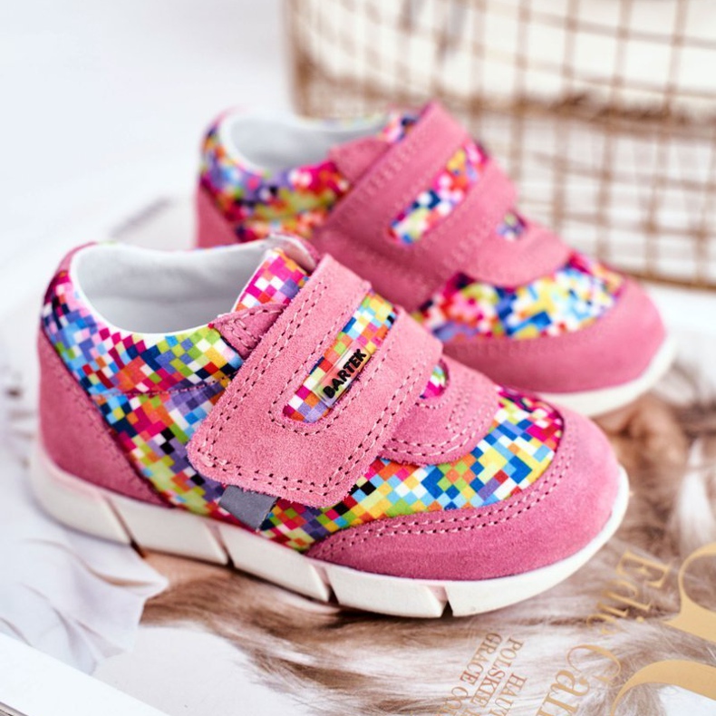 Bartek S.A. Scarpe per bambini per ragazze Rosa Bartek T-71949 / S19 1