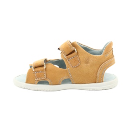 Sandali con velcro Mazurek 314 cammello multicolore giallo 1