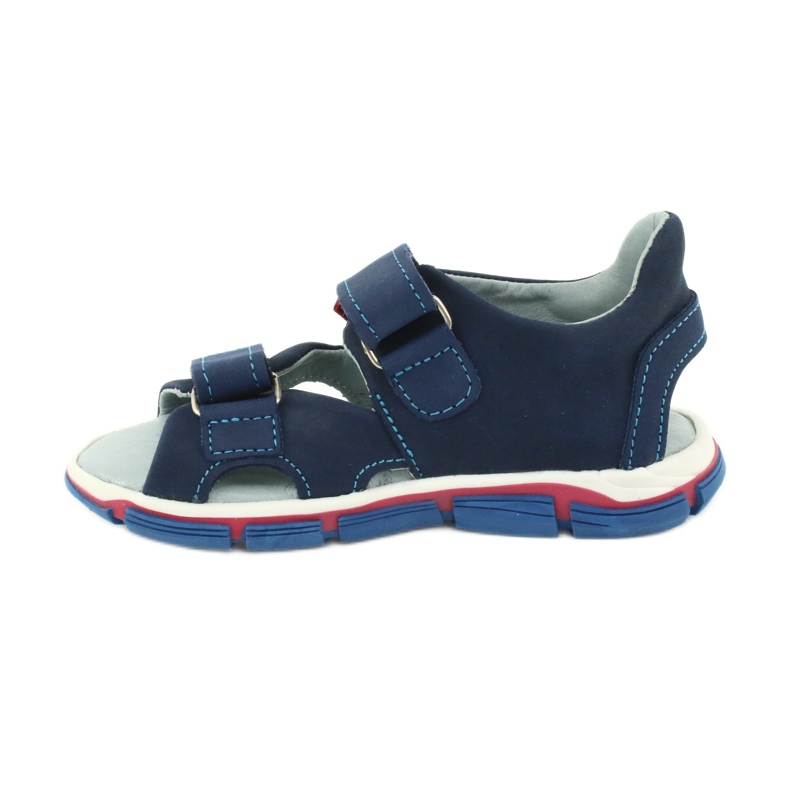 Sandali con velcro Mazurek 314 blu navy 1