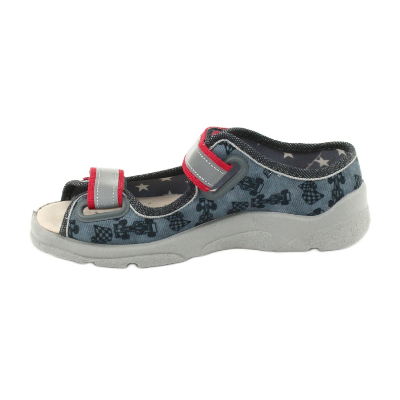 Scarpe per bambini Befado 869X141 rosso grigio 2