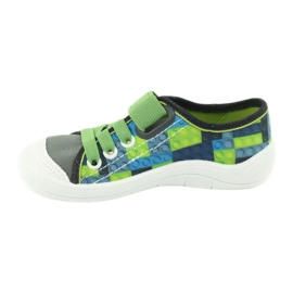 Scarpe per bambini Befado 251X148 grigio verde 1
