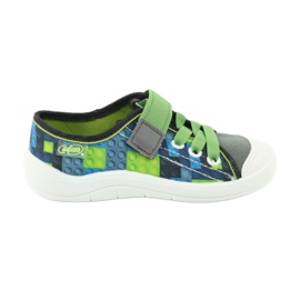 Scarpe per bambini Befado 251Y148 grigio multicolore verde 1
