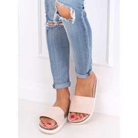 Pantofole da donna beige CK184P Beige 2