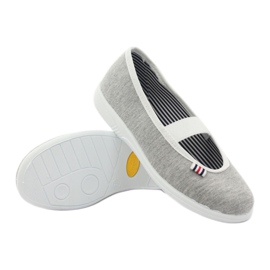 Scarpe per bambini Befado 274X012 bianca grigio 4