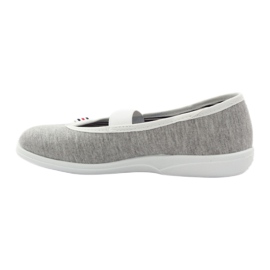 Scarpe per bambini Befado 274X012 bianca grigio 3