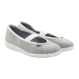 Scarpe per bambini Befado 274X012 bianca grigio 5