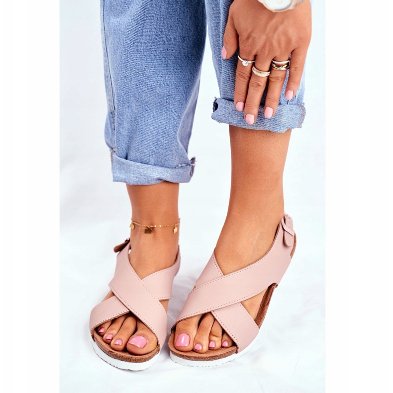 Sandali Donna Big Star Rosa Cipria FF274624 1