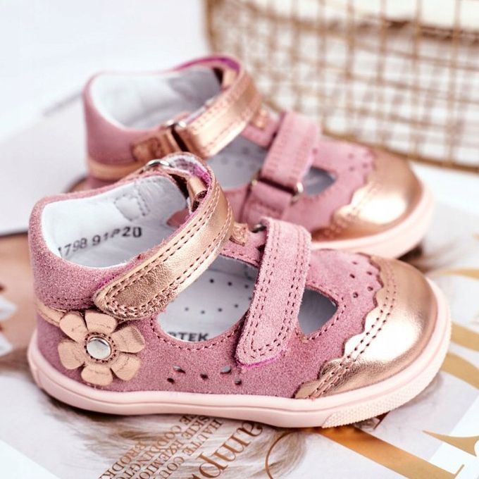 Bartek S.A. Sandali per bambini per ragazze profilattici Bartek T-81798-7 / 91P rosa 2