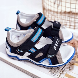 Bartek S.A. Sandali per bambini per ragazzi profilattici Bartek T-16176-7 / 0KP blu navy 2