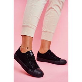 Sneakers Donna Materiale Basso Nero Ecoma 1