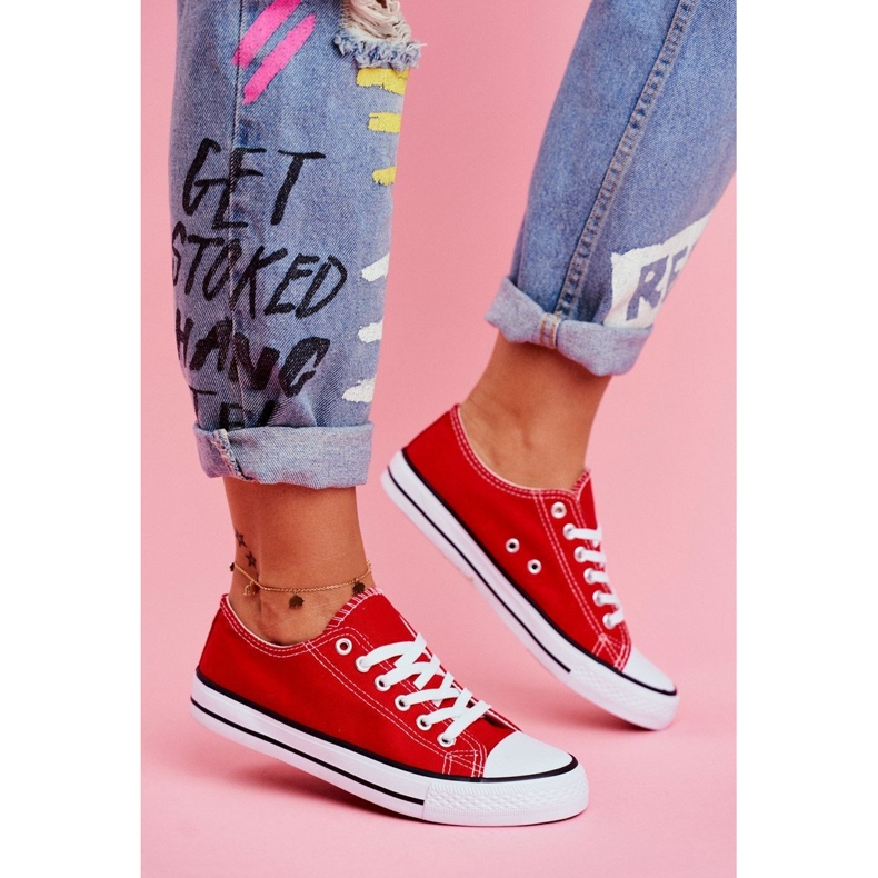 PS1 Sneakers Classiche da Donna Rosse Omertà rosso 1