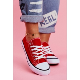 PS1 Sneakers Classiche da Donna Rosse Omertà rosso 2