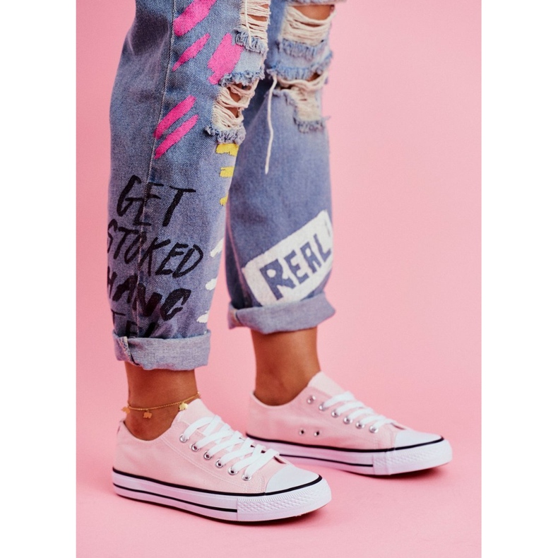 PS1 Sneakers da donna classiche rosa Omerta 1