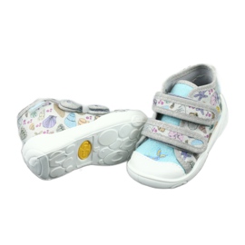 Scarpe per bambini Befado 212P065 blu grigio 4