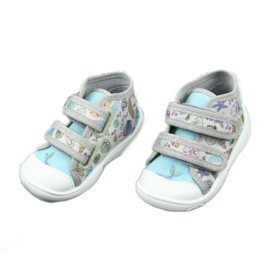 Scarpe per bambini Befado 212P065 blu grigio 3