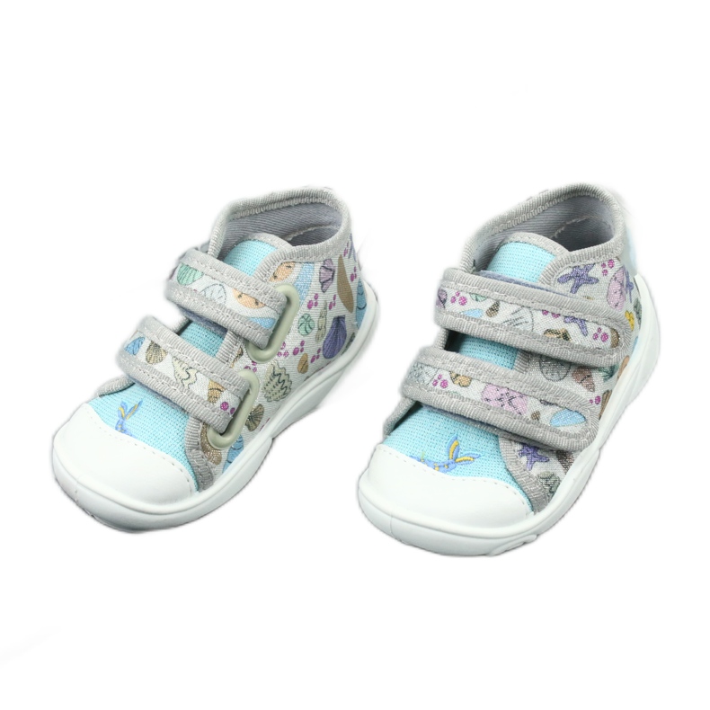 Scarpe per bambini Befado 212P065 blu grigio 3