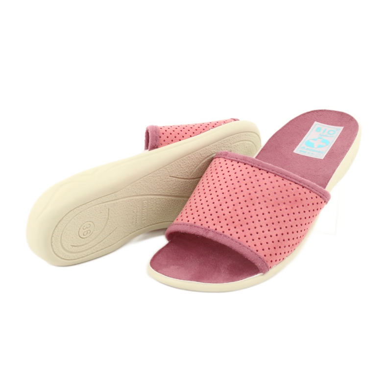 Pantofole da donna Adanex 24827 rosa 3