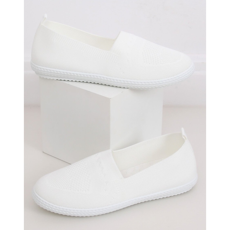 Sneakers bianche da donna ZK097 Bianco 1
