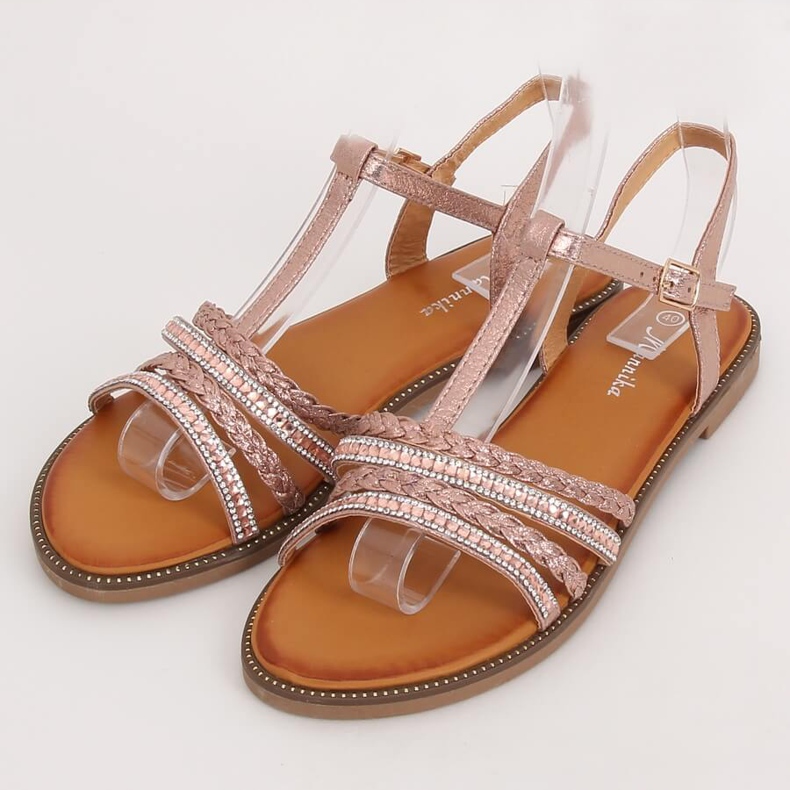 Sandali donna champagne S060123 Champagne rosa 1