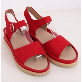 Sandali rossi da donna YJ860 Rosoo rosso 1