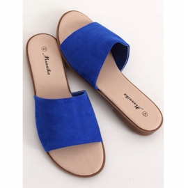 Pantofole donna cobalto WL1606 Royal Blue 1