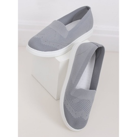 Grigio Sneakers grigie da donna ZK069 Grigio 1