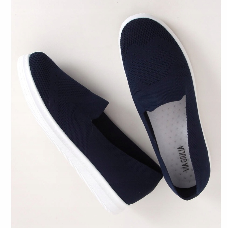 Sneakers blu navy ZK069 Blu 1
