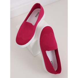 Sneakers fucsia da donna ZK069 Fuxia rosa 1