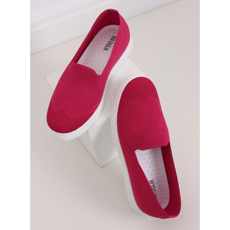 Sneakers fucsia da donna ZK069 Fuxia rosa 1