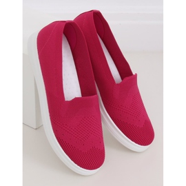 Sneakers fucsia da donna ZK069 Fuxia rosa 2