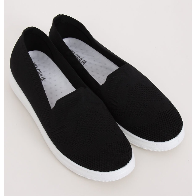 Nero Sneakers nere da donna ZK069 Nero 2