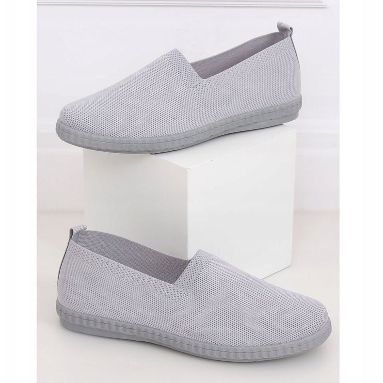 Grigio Sneakers grigie da donna ZK118 Grigio 1