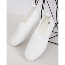 Sneakers bianche da donna ZK118 Bianco 1