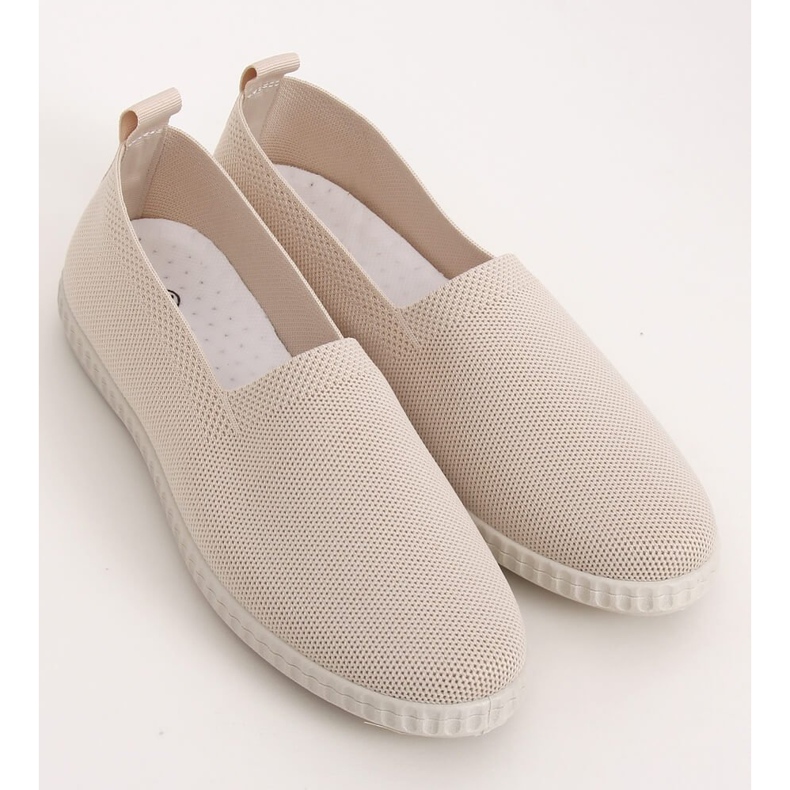 Sneakers beige da donna beige ZK118 1